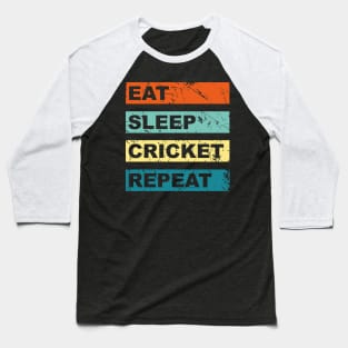 Cricket Gifts - Retro Vintage Cricket Baseball T-Shirt